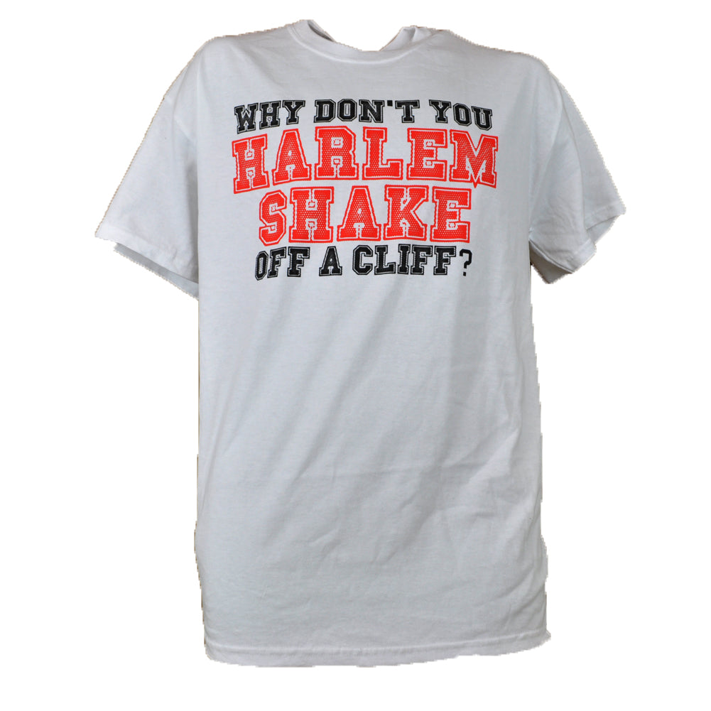 Why Dont You Harlem Shake off A Cliff? Spencer Graphic Tee Man Adult Fun T-Shirt