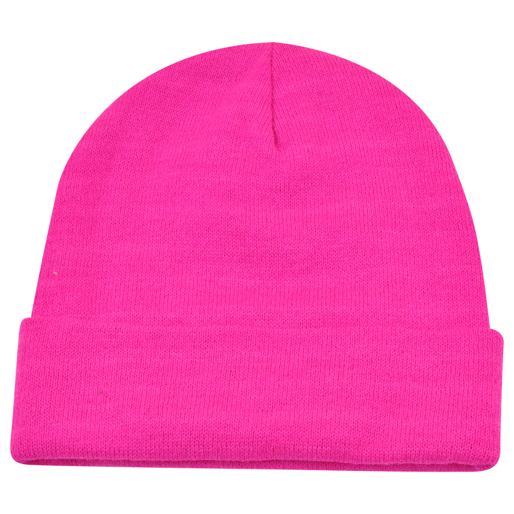 Disney The Lion King Hakuna Matata Hot Pink Women Ladies Cuffed Beanie Knit Hat