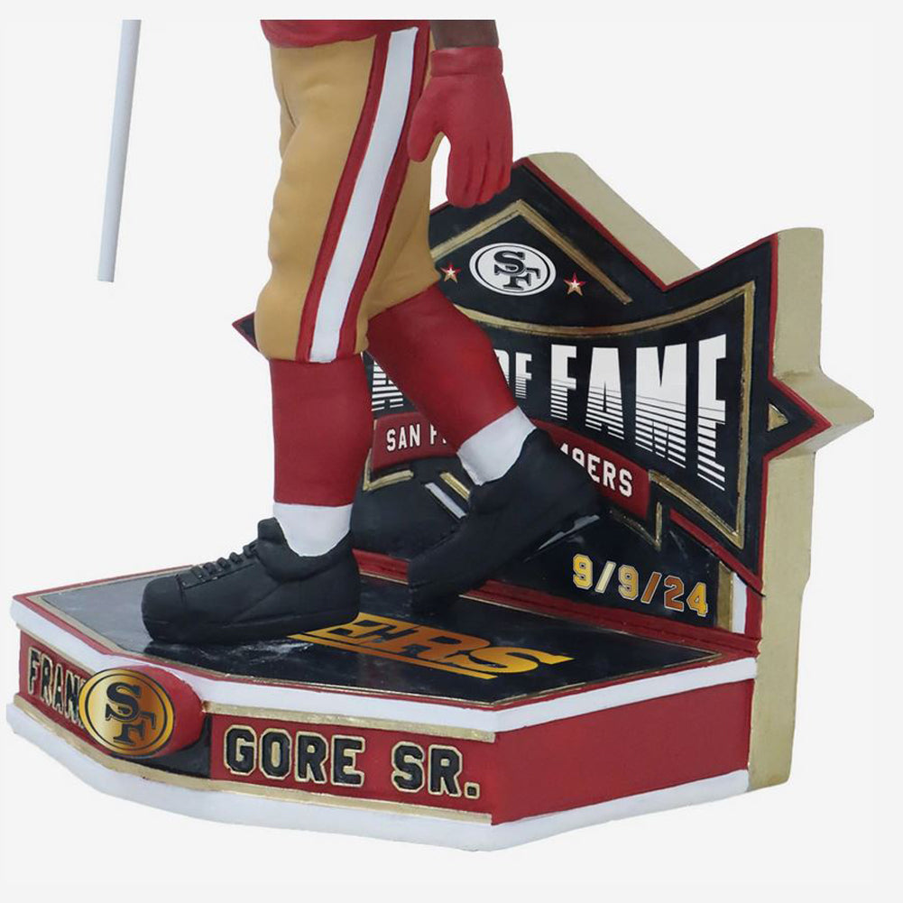 NFL San Francisco Frank Gore SR. #21 Player HOF Bobblehead Collectors Decoration