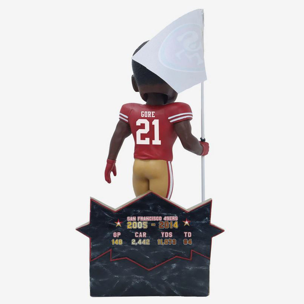 NFL San Francisco Frank Gore SR. #21 Player HOF Bobblehead Collectors Decoration