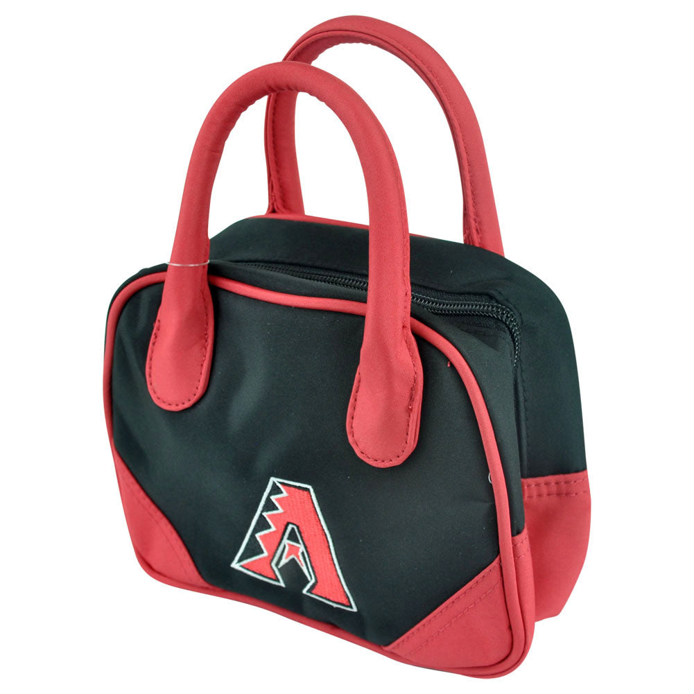 MLB Arizona Diamondbacks Mini Bowler Hand Bag Two Tone Accessories Baseball