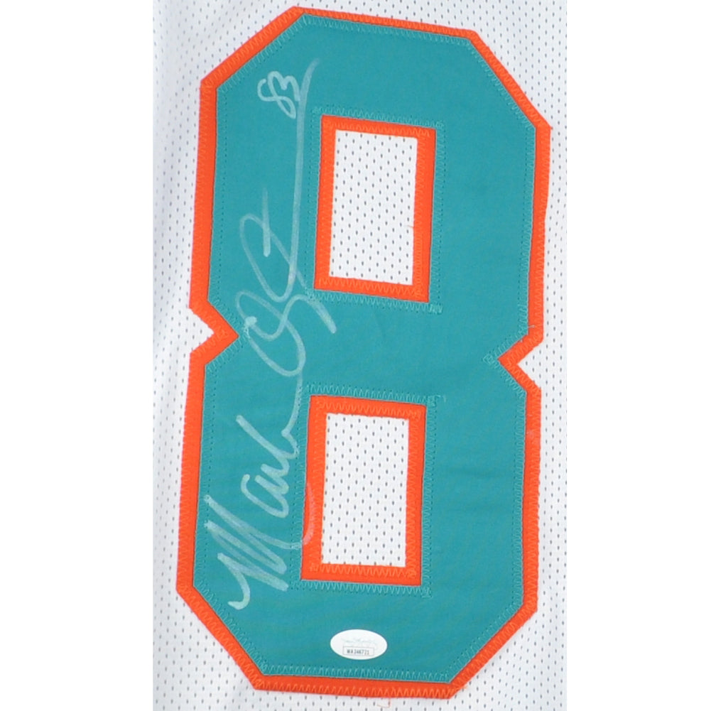 NFL Miami Dolphins Mark Clayton #83 Autographed Signed Jersey Replica White