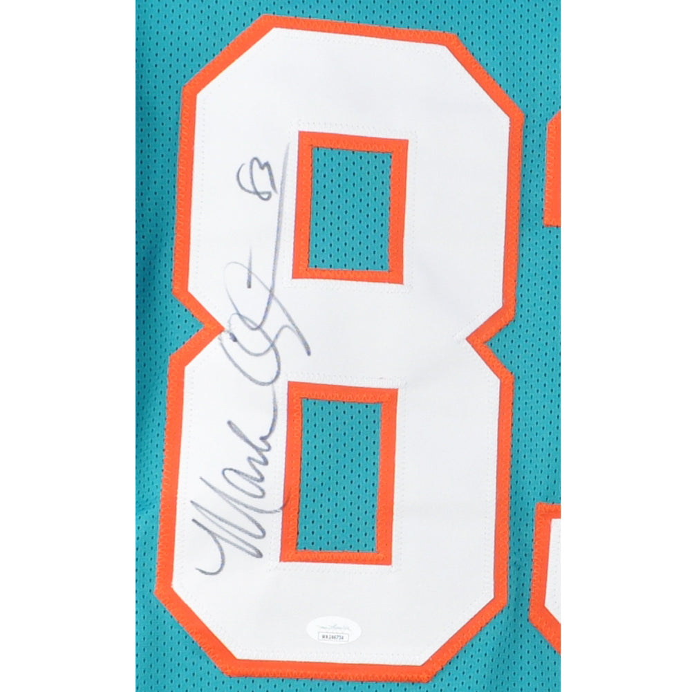 NFL Miami Dolphins Mark Clayton #83 Autographed Signed Jersey Replica Teal