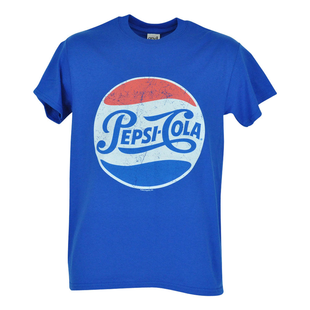Pepsi Cola Soda Pop Tshirt Vintage Old Logo Shirt Tee Drink Refreshment