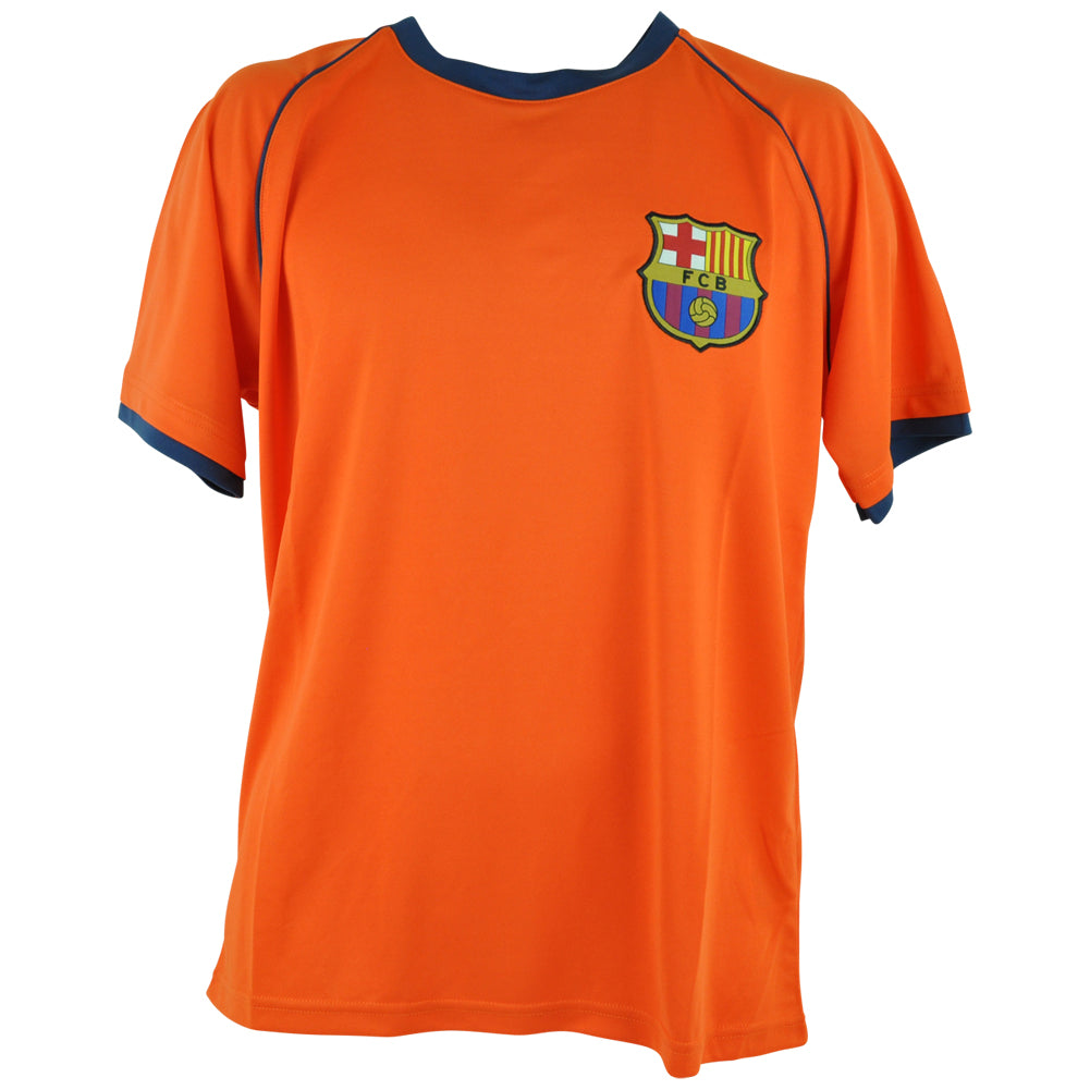 Rhinox 2013 Official FC Barcelona Training Soccer Away Jersey FCB T2E03 Orange