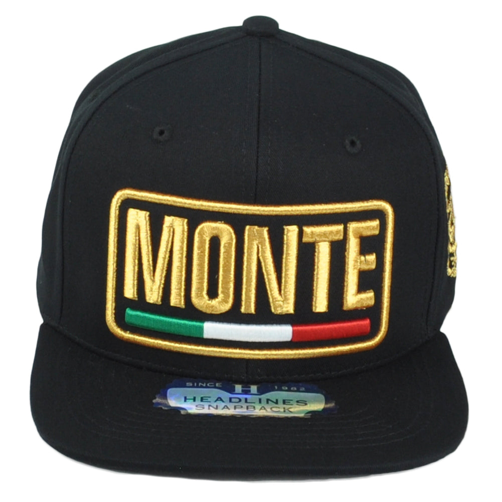 Monterrey Monte Mexico State Shield Flag Adjustable Flat Adult Gorra Hat Cap