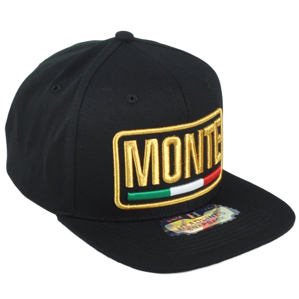 Monterrey Monte Mexico State Shield Flag Adjustable Flat Adult Gorra Hat Cap