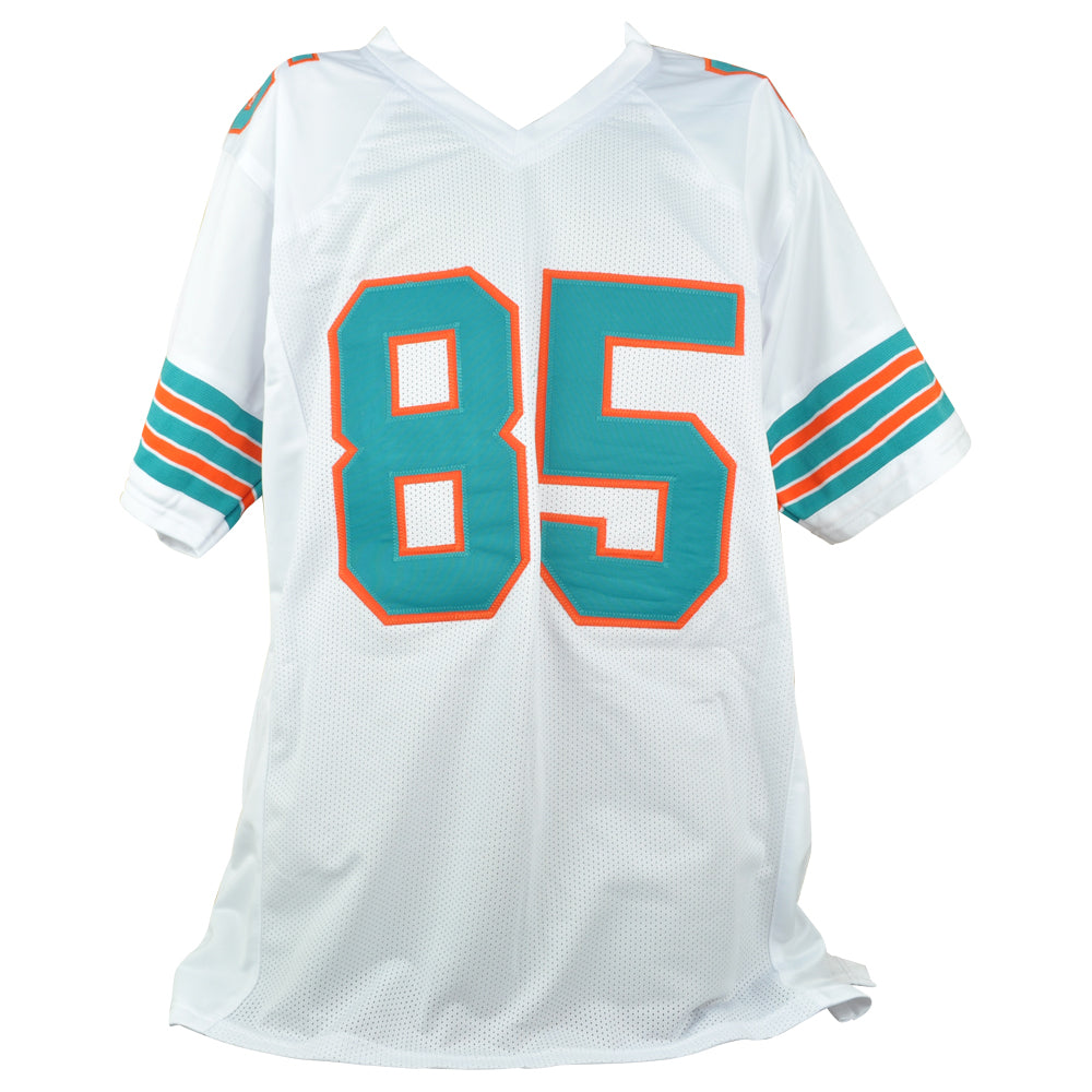 NFL Miami Dolphins Mark Duper #85 Autographed Signed Jersey White JSA Card
