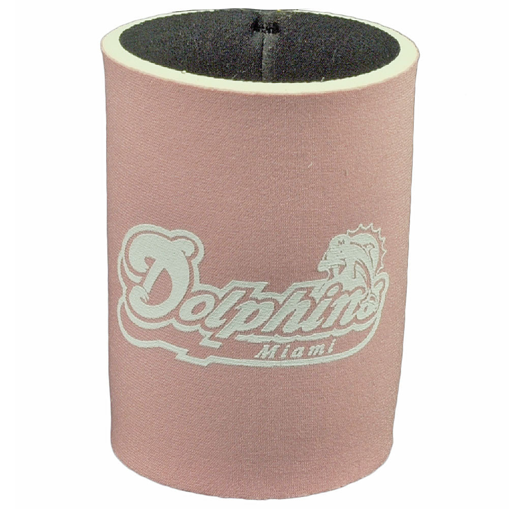 Miami Dolphins Can Coozie Beer Sleeve Drink Cooler Coolie Beverage Cold Football