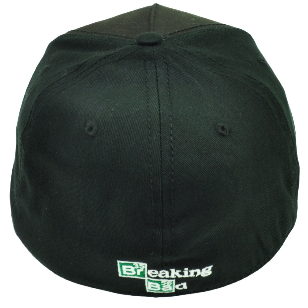Heisenberg Breaking Bad TV Series Flex Fit One Size Black Mr White Hat Cap