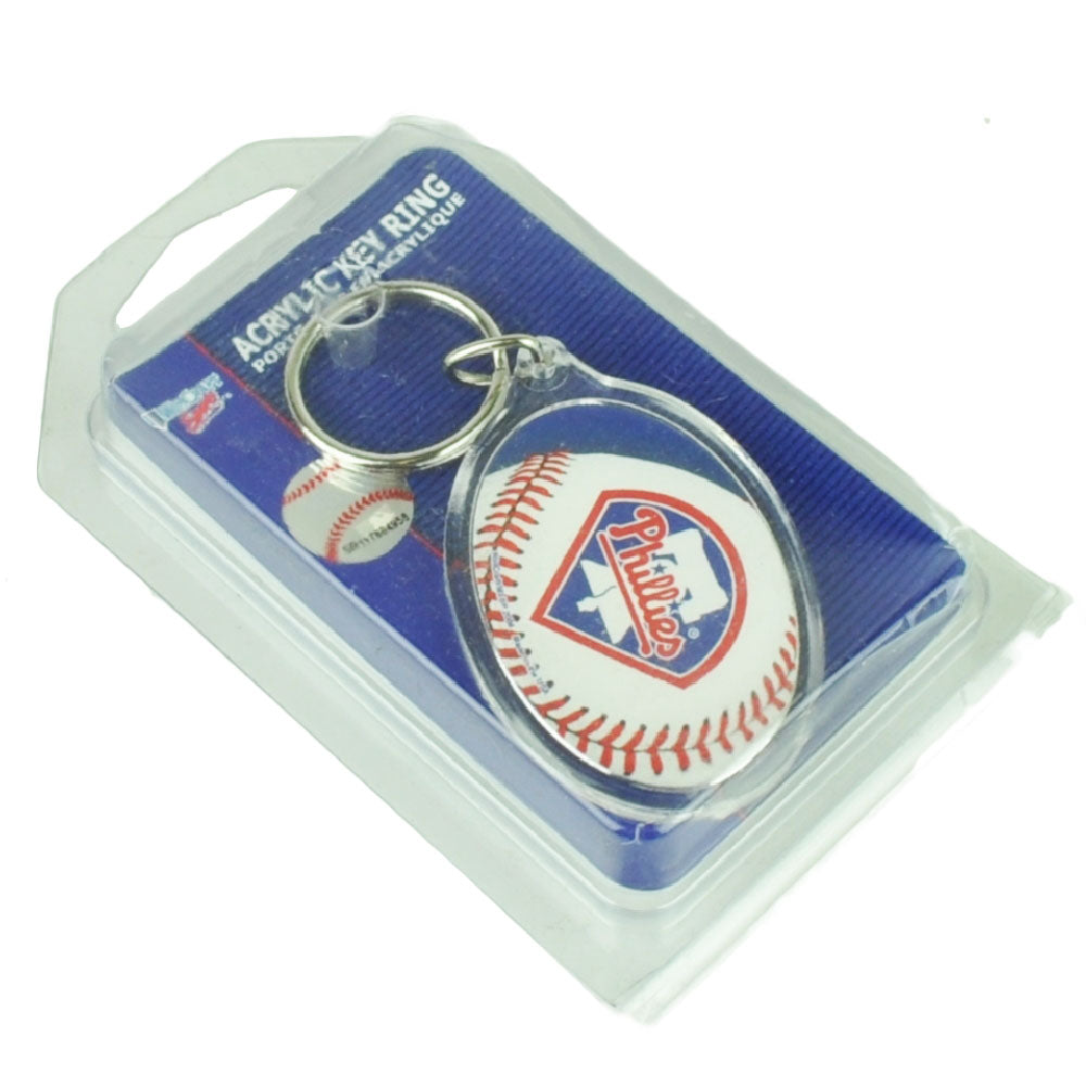 MLB Philadelphia Phillies Chain Logo Acrylic Ring Fans Sports Wincraft Baseball