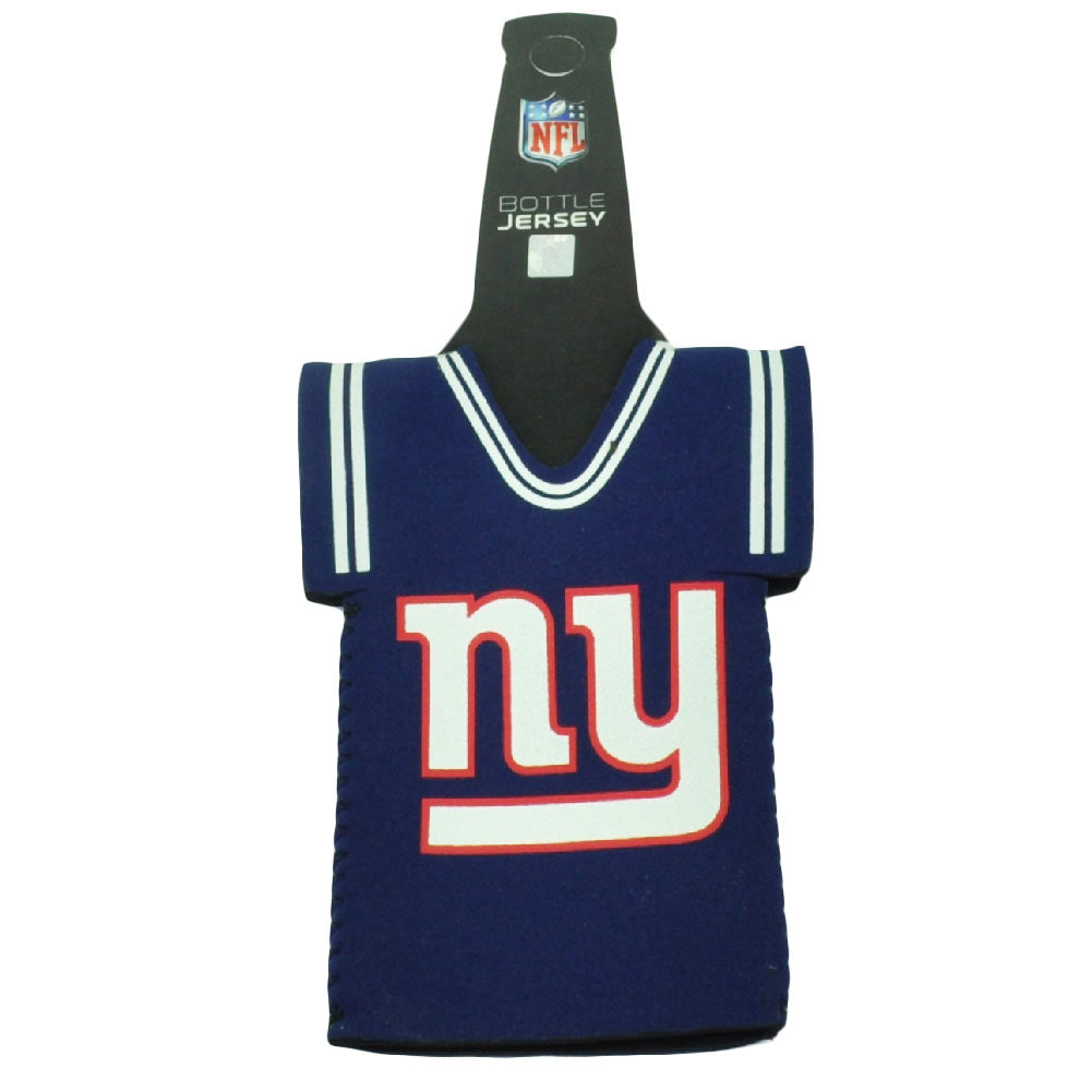 NFL New York Giants Jersey Coozies Bottle Drink Coolers Beer Hugger Cold Blue