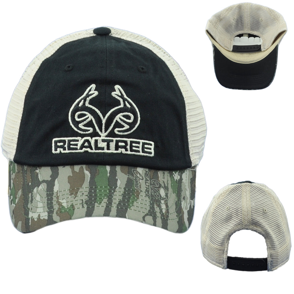Realtree Original Mesh Trucker Camouflage Blank Outdoors Men Adjustable Hat Cap