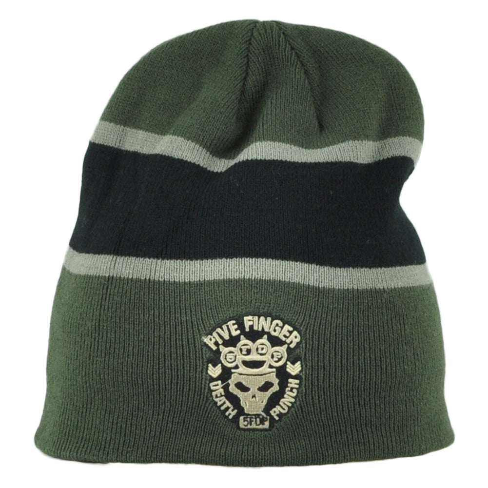 Five Finger Death Puch 5FDP Band Music Metal Adults Knit Beanie Cuffless Hat