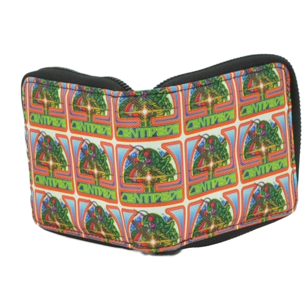 Difuzed Atari Centipede Arcade Video Game Wallet Bifold Black Adults Unisex