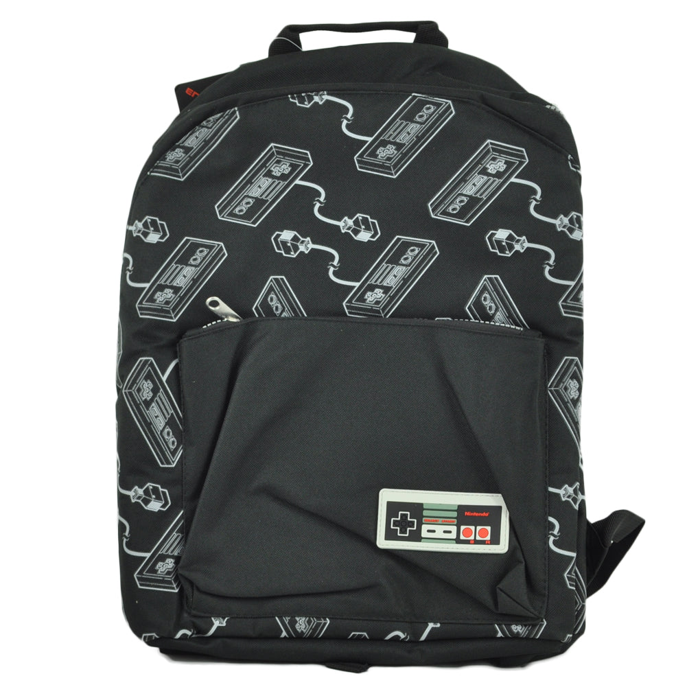 Difuzed Nintendo Entertainment Video Game Backpack Book Bag School Gym Travel
