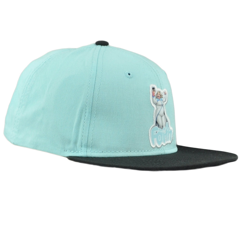 Pop Cult Faith Valiant Herber Comics Two Colors Flat Bill Snapback Adult Hat Cap