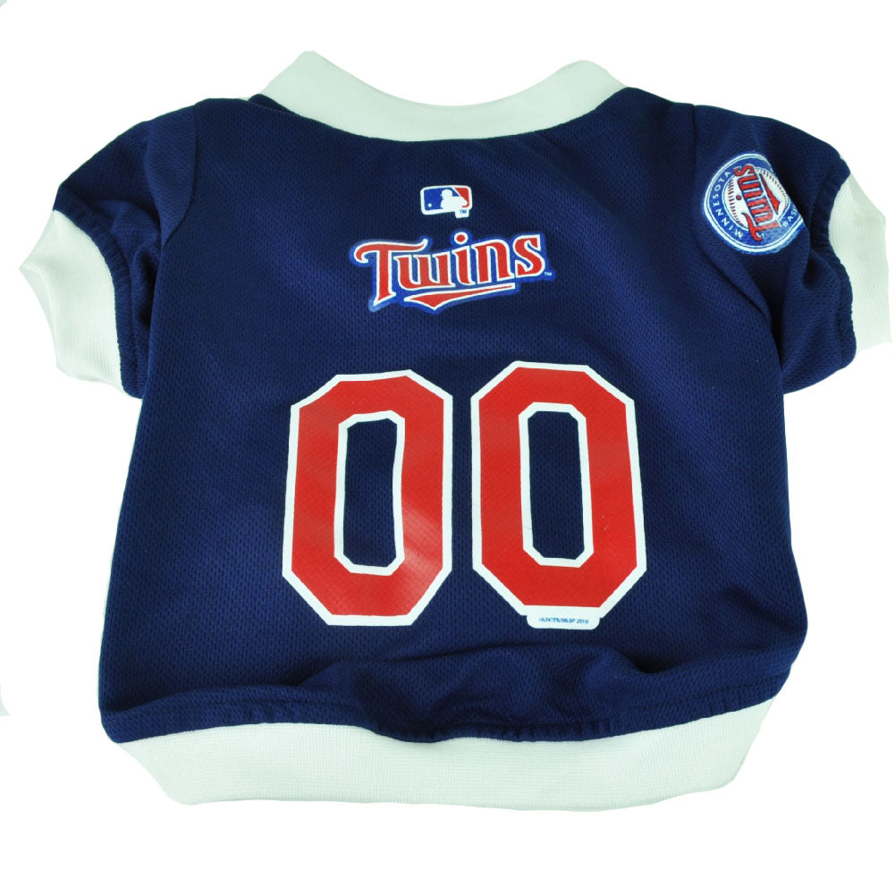 MLB Minnesota Twins Pet Gear Shirt Dog Puppy Apparel Blue Hunter
