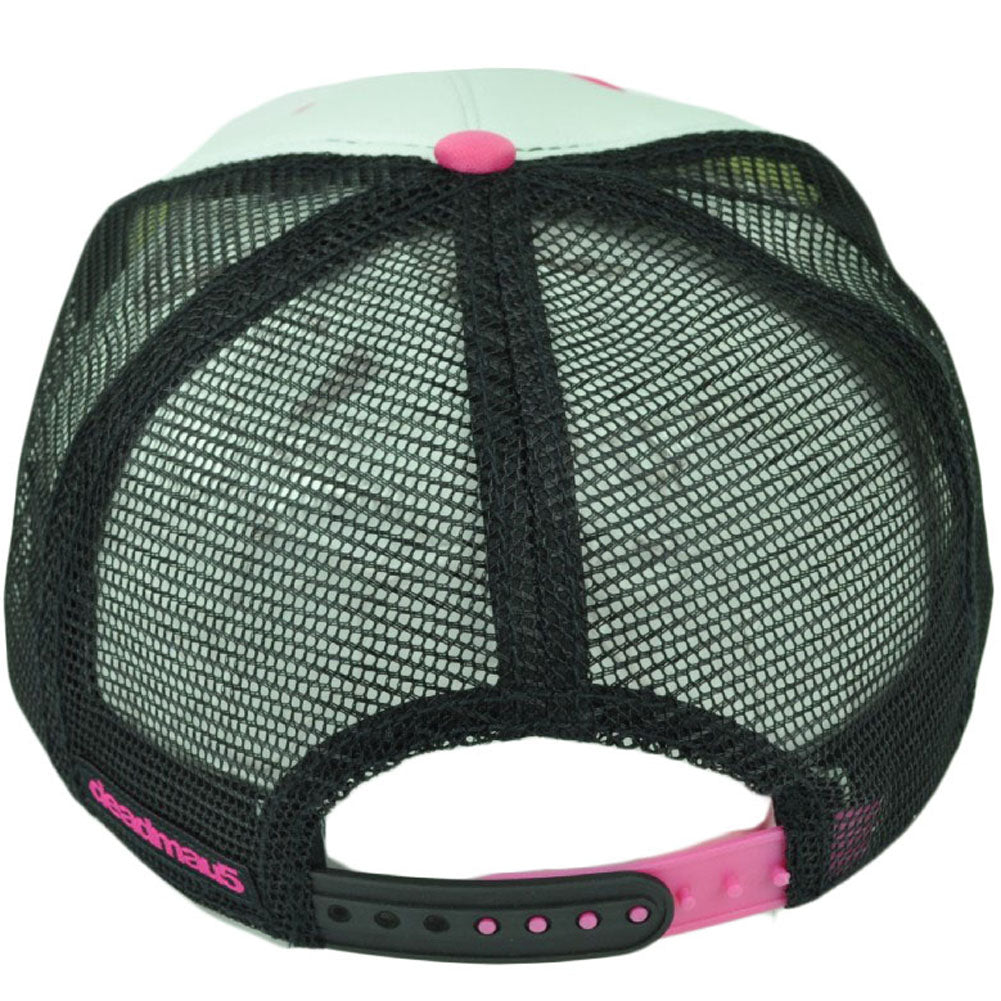 DJ Deadmau5 Dubstep Foam Mesh Neon Pink EDM House Rave Music Snapback Hat Cap