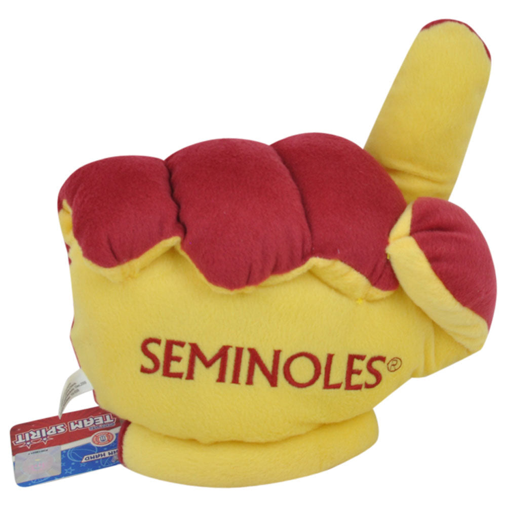 NCAA Florida State Seminoles FSU Maroon Yellow Stuffed Plush Number #1 Glove