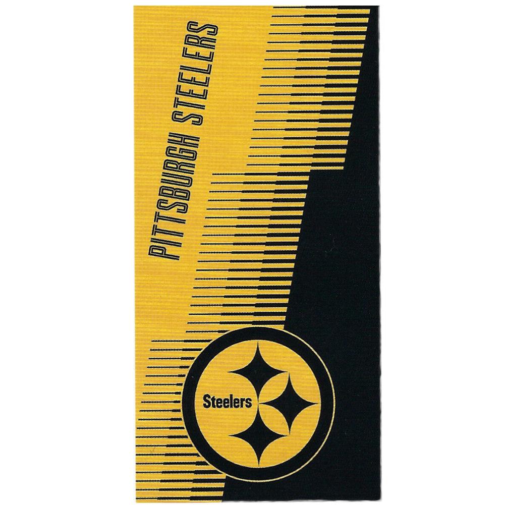 NFL Pittsburgh Steelers Jacquard 36x72 Sports Cotton Football Beach Towel NW