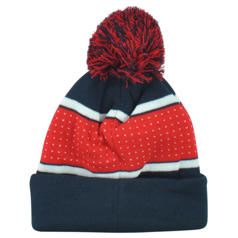 U.S. USA United States Country Pom Pom Cuffed Sports Beanie Knit Soccer Futbol