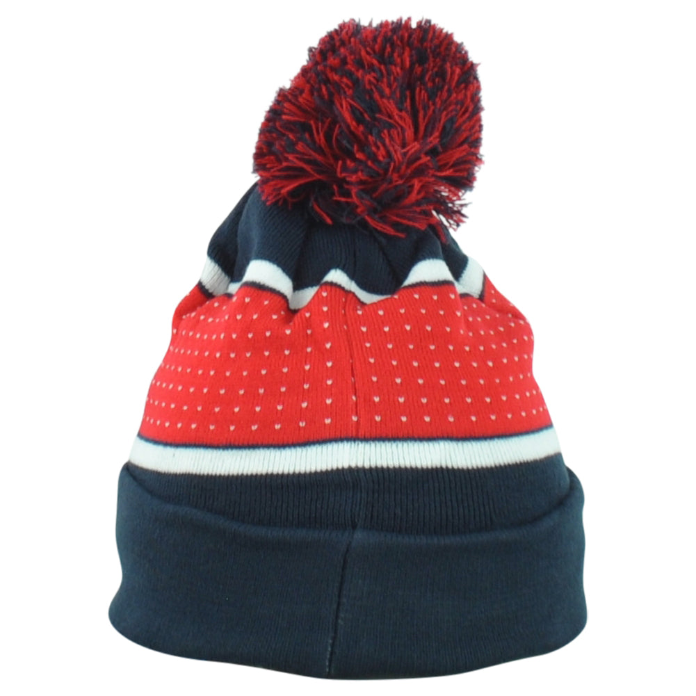 U.S. USA United States Country Pom Pom Cuffed Sports Beanie Knit Soccer Futbol