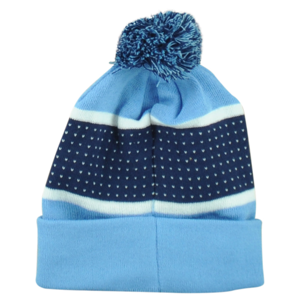 Argentina Country Pom Pom Cuffed Toque Winter Blue Logo Beanie Knit Soccer Sport