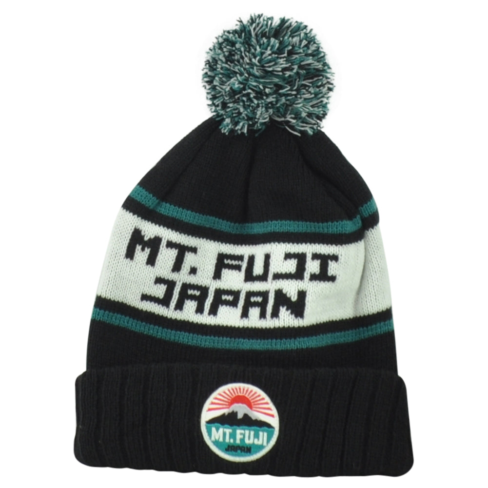 American Needle MT. Fuji Japan Summit Mountains Pom Pom Toque Winter Knit Beanie