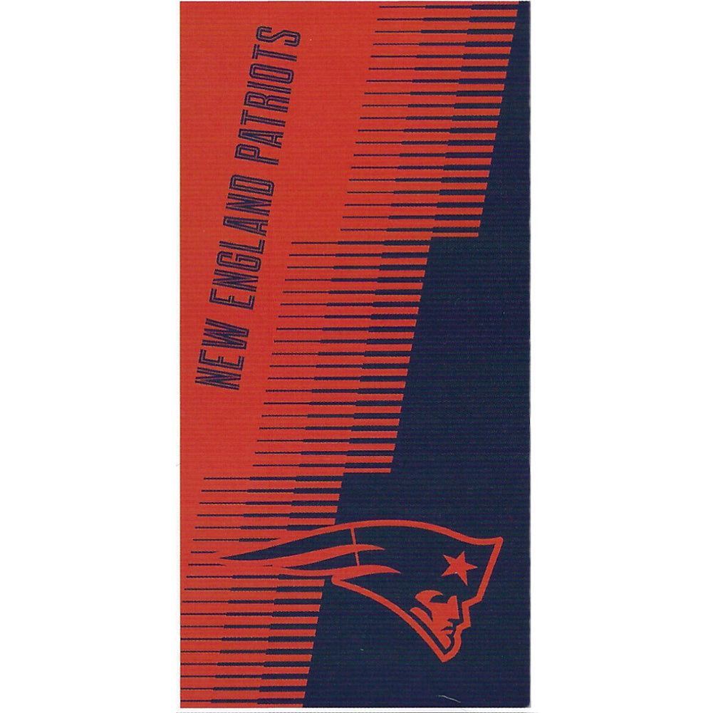 NFL New England Patriots Jacquard 36x72 Sports Cotton Football Beach Towel