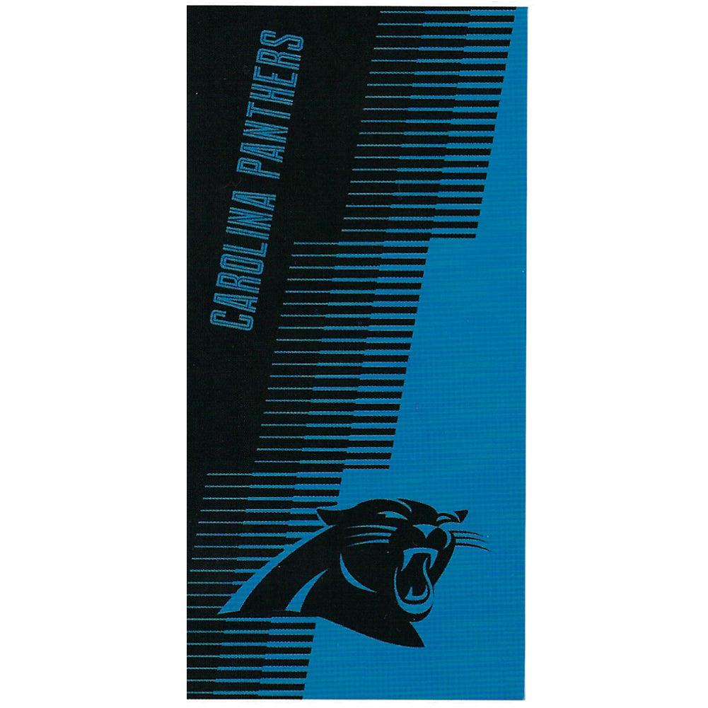 NFL Carolina Panthers Jacquard 36x72 Sports Cotton Football Beach Towel