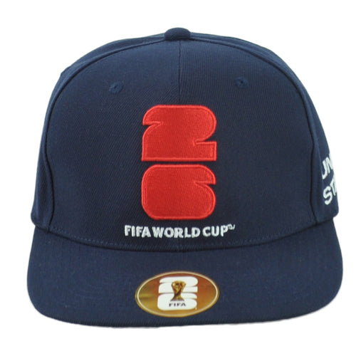 2026 Fifa World Cup Soccer Football United States USA Snapback Flat Bill Hat Cap
