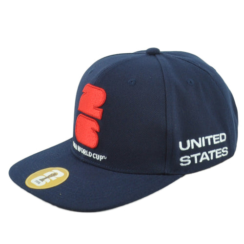2026 Fifa World Cup Soccer Football United States USA Snapback Flat Bill Hat Cap