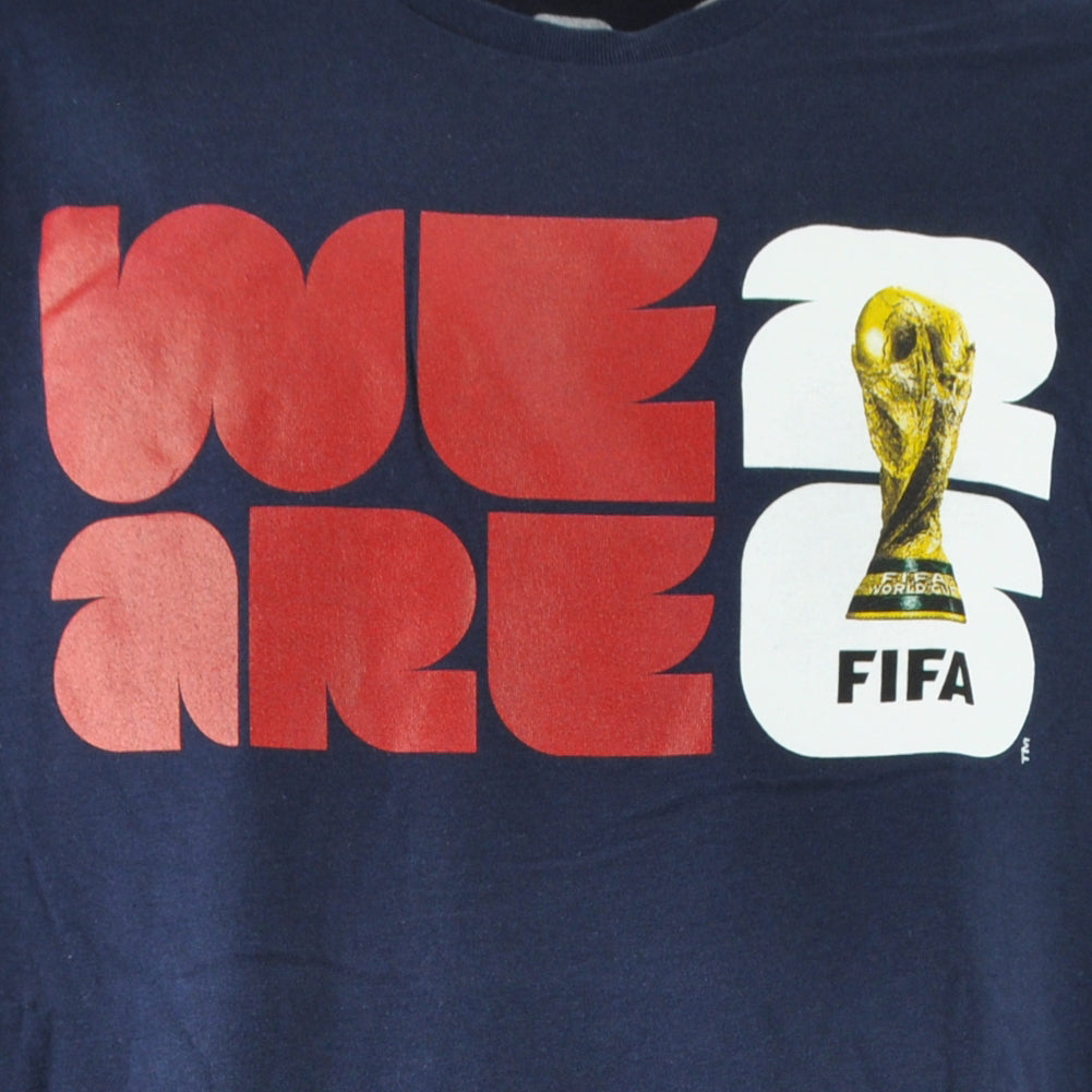 2026 Fifa World Cup We Are Navy Blue Adults Men Soccer Futbol Tshirt Tee