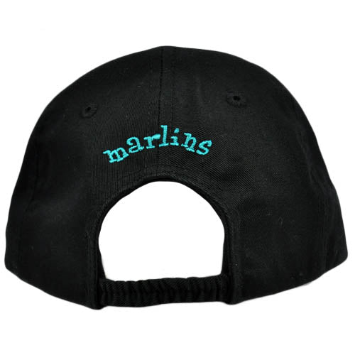 MLB Florida Marlins Little MVP Youth Toddler Baby Boy Black Stretch Band Hat Cap