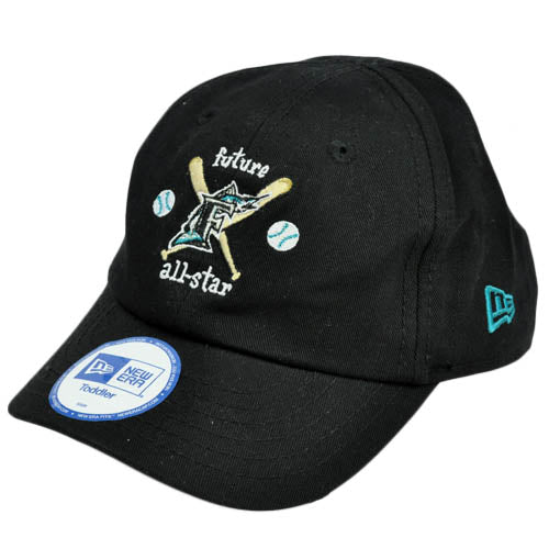 MLB Florida Marlins Future All Star Youth Toddler Baby Boy Stretch Black Hat Cap