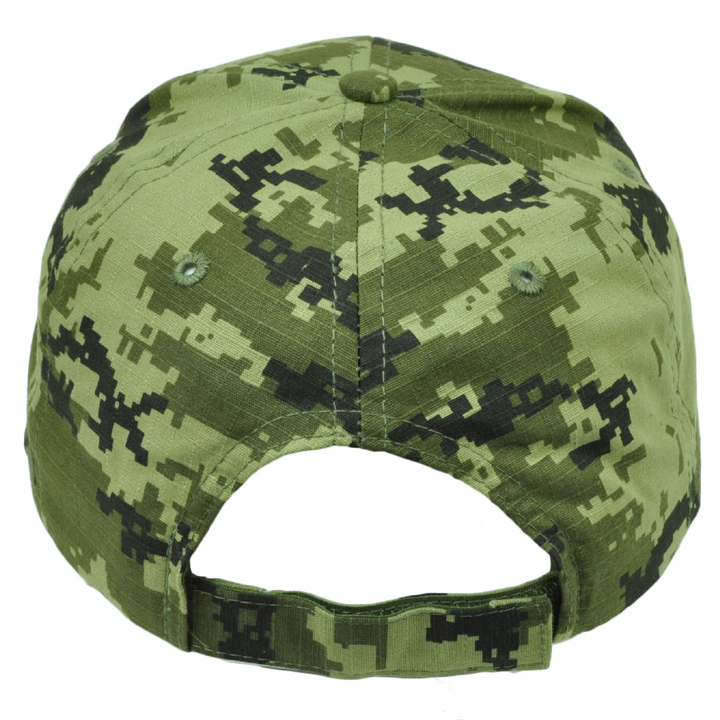 American Sniper Digital Camouflage Camo Hat Cap Gun Skull War Support