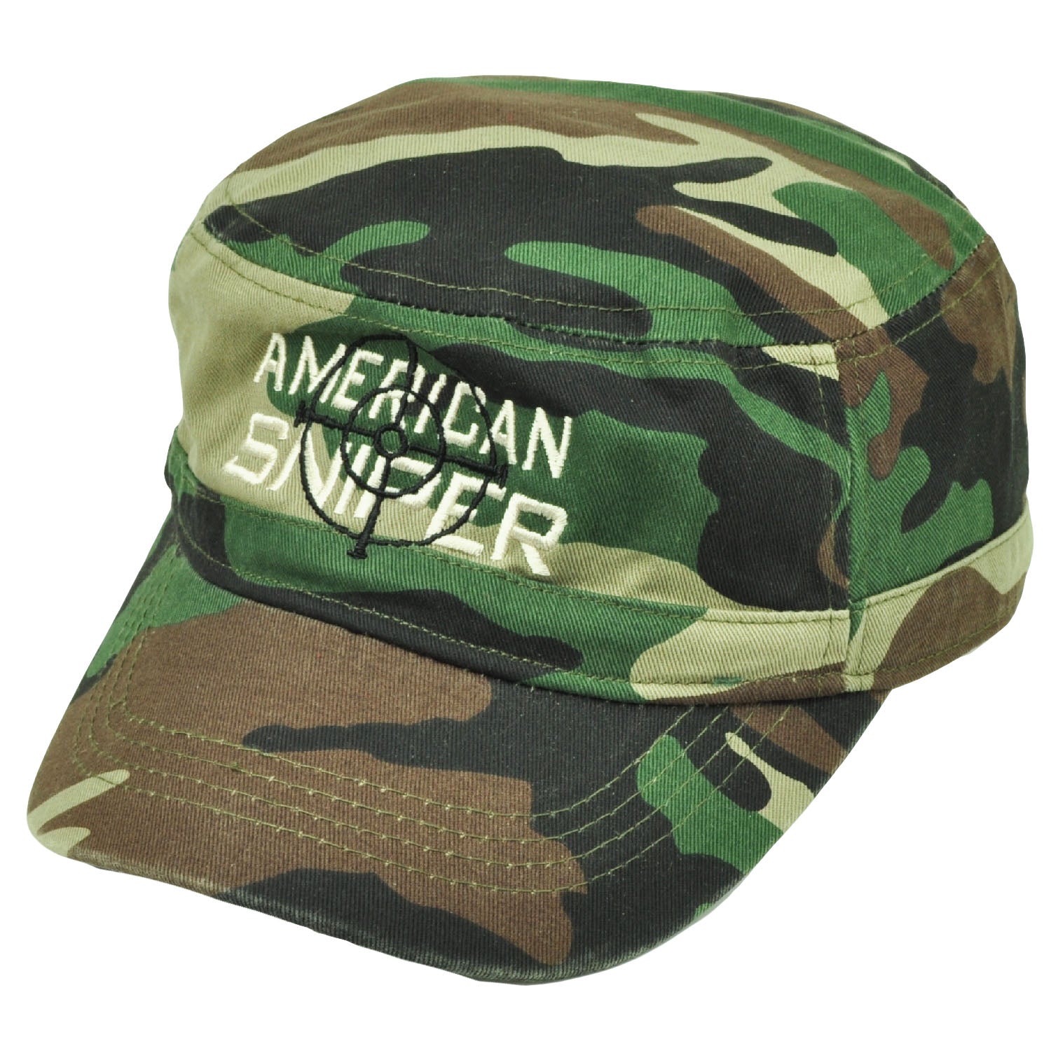 American Sniper Cadet Fatigue Green Camouflage Camo Hat Cap War Relaxed