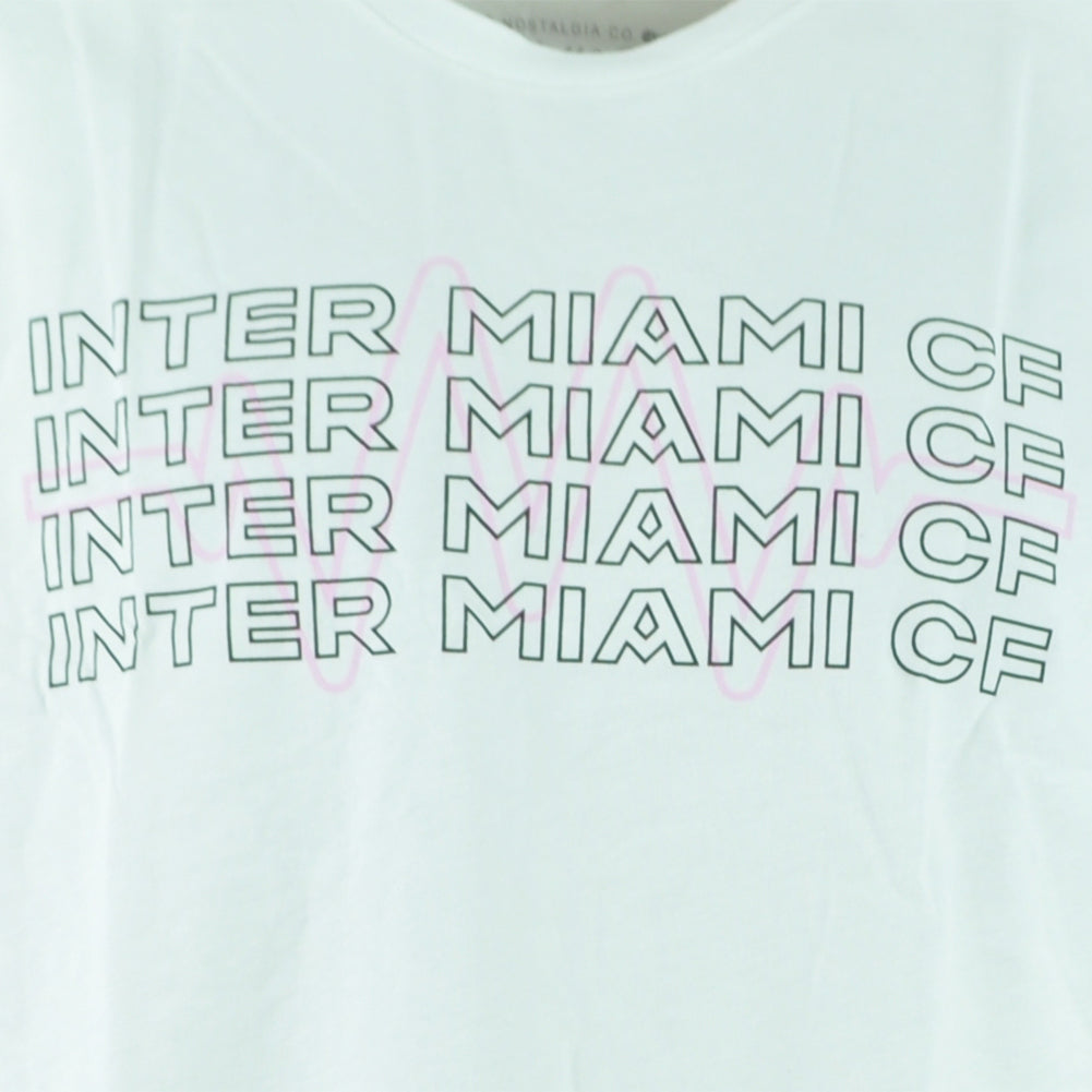 MLS Mitchell & Ness Inter Miami CF Repeat Adults Soccer Futbol Tshirt Tee