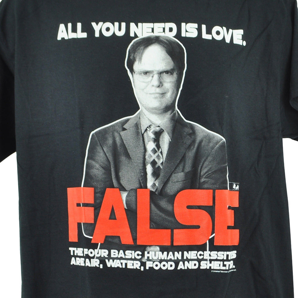 The Office Series TV Comedy False All You Need Is Adults Men Tshirt Tee