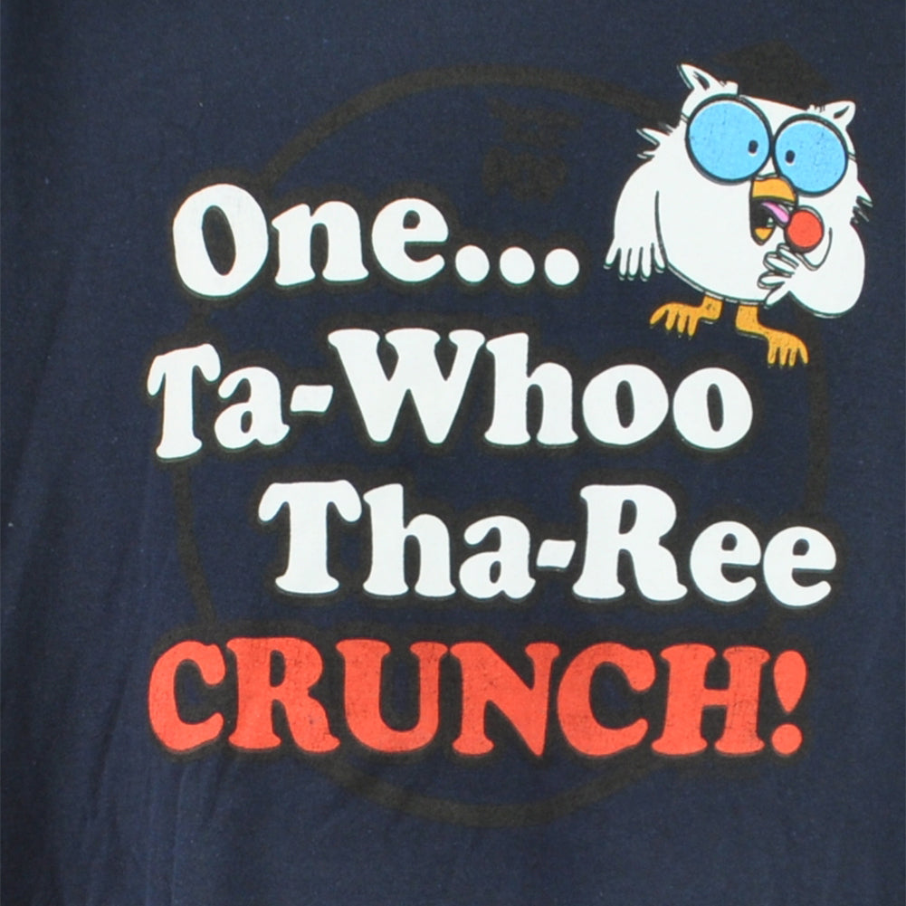 Brisco Brands Tootsie Roll Mr Owl Crunch Candy Men Adults Tshirt Tee