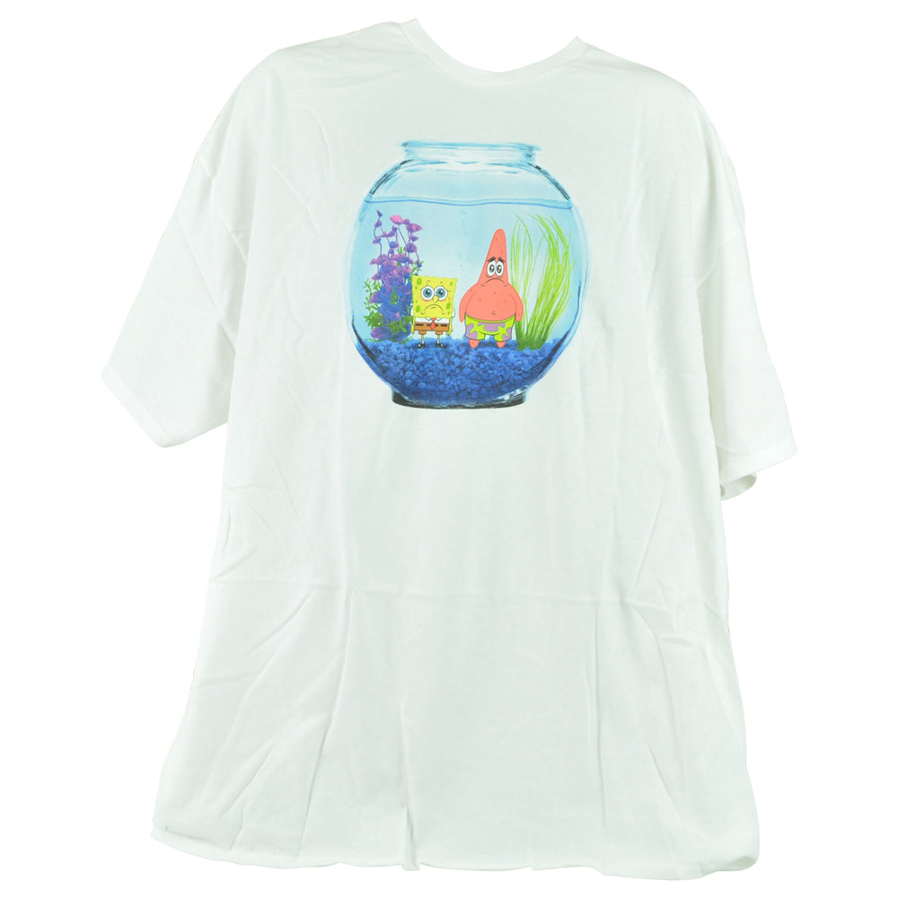 Nickelodeon Spongebob Squarepants Patrick Star Cartoon Adults Tshirt Tee