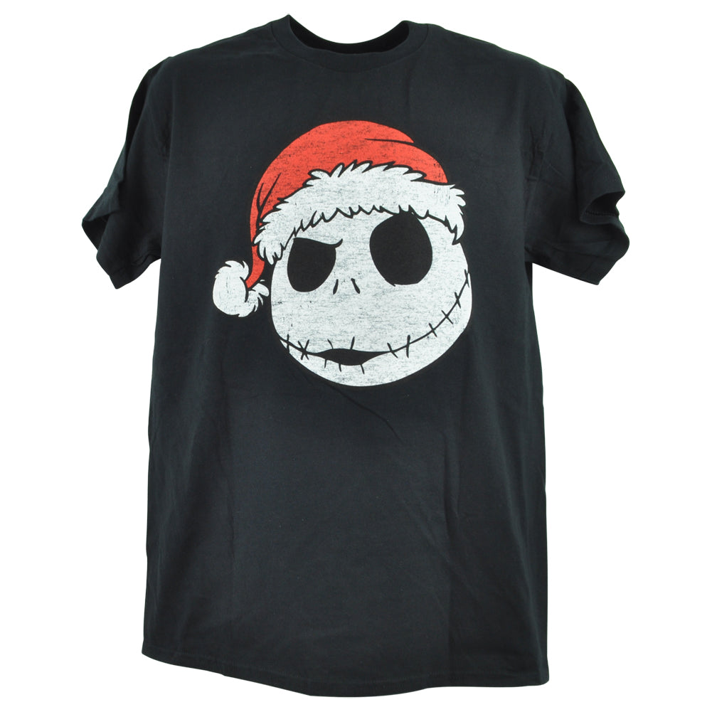 Disney Tim Burton's The Nightmare Before Christmas Black Adult Tshirt Tee
