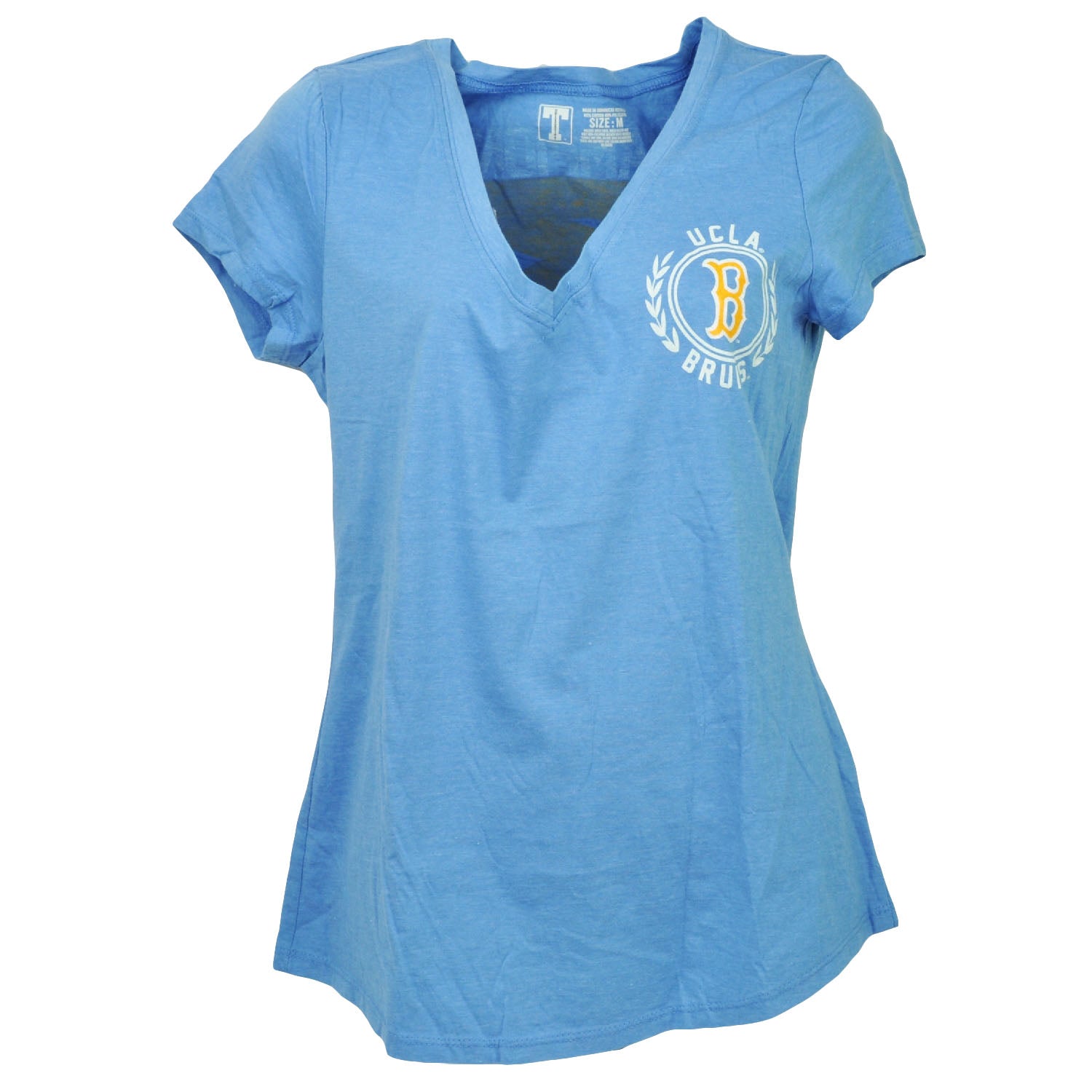 NCAA California Los Angeles UCLA Bruins Short Sleeve Tshirt Tee Womens Blue
