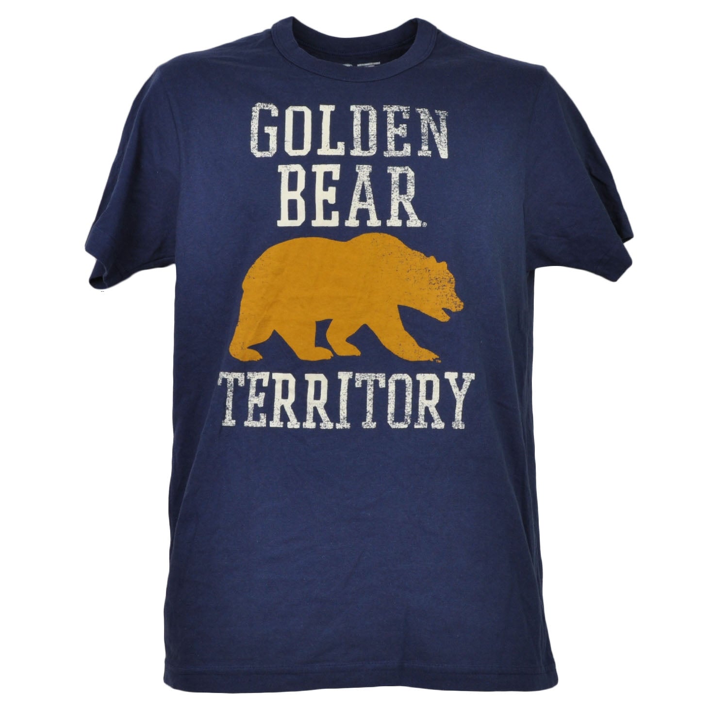 NCAA California Golden Bears Cal Navy Blue Tshirt Tee Mens Crew Neck Short Sleev