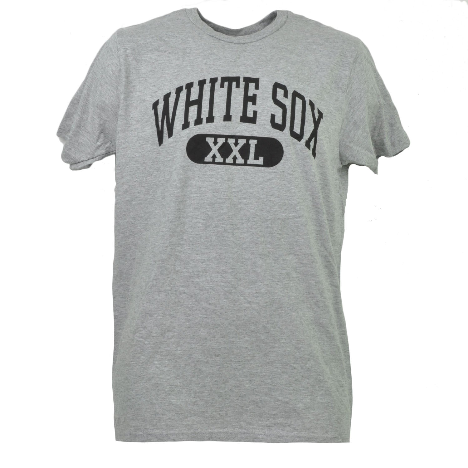 MLB Chicago White Sox Tshirt Tee Short Sleeve Mens Sports Gray Crew Neck