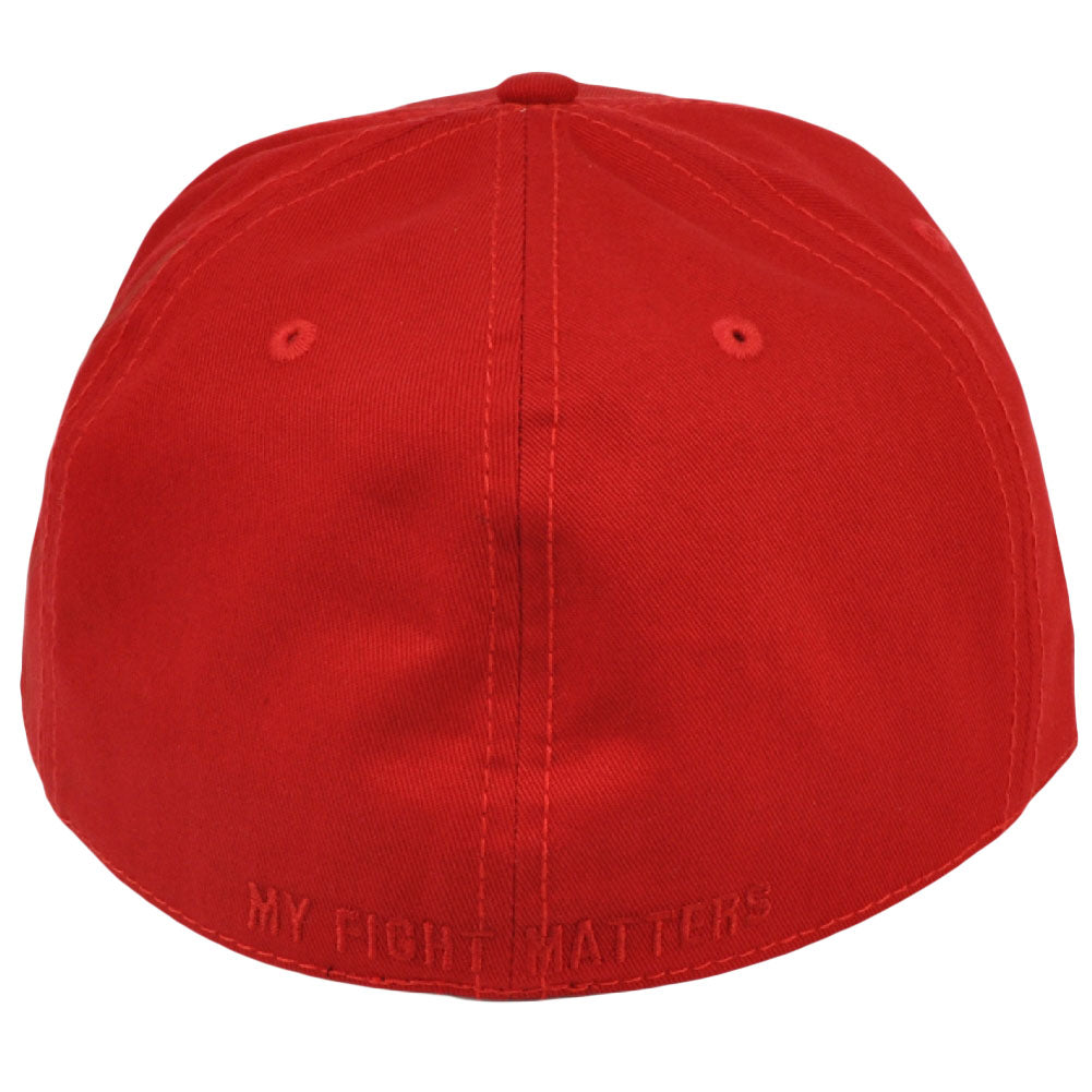 Tapout UFC MMA Caged Mixed Martial Arts Flat Bill Red Flex Fit One Size Hat Cap