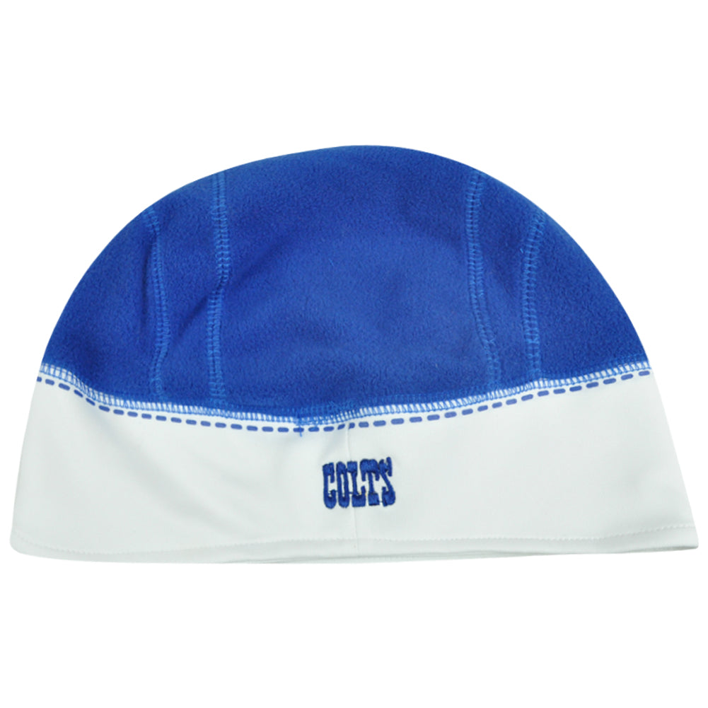 NFL Indianapolis Colts Donny Beanie Knit Fleece Toque Skully Cuffless Cotton Hat