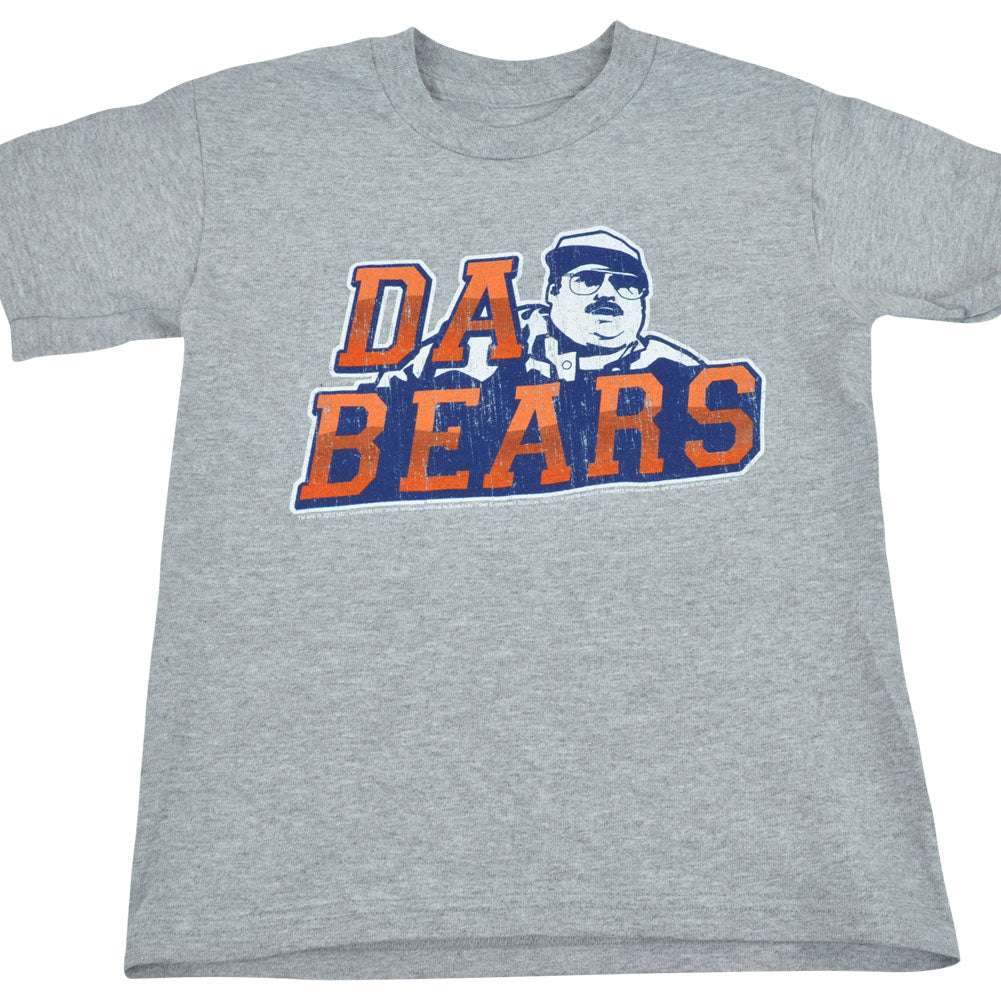 Saturday Night Live SNL Da Bears Child Boy Chicago Funny Nerd Grey Tshirt Tee SM