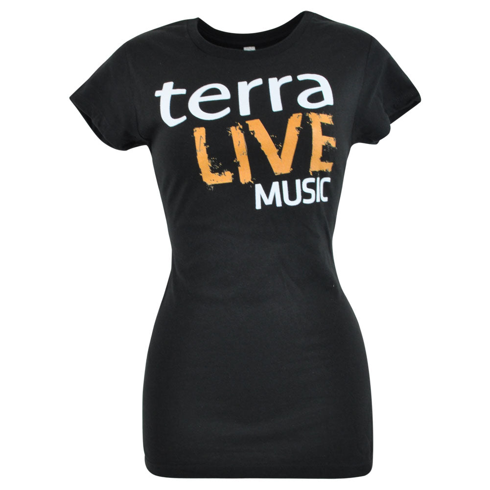 Terra Live Music Conciertos Spanish Concerts Women Ladies Promo Tshirt Tee